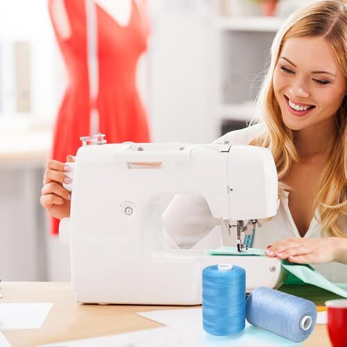 All Purpose Sewing Thread, Thread for Sewing Machine, 6 Spools Each 1000 Yards