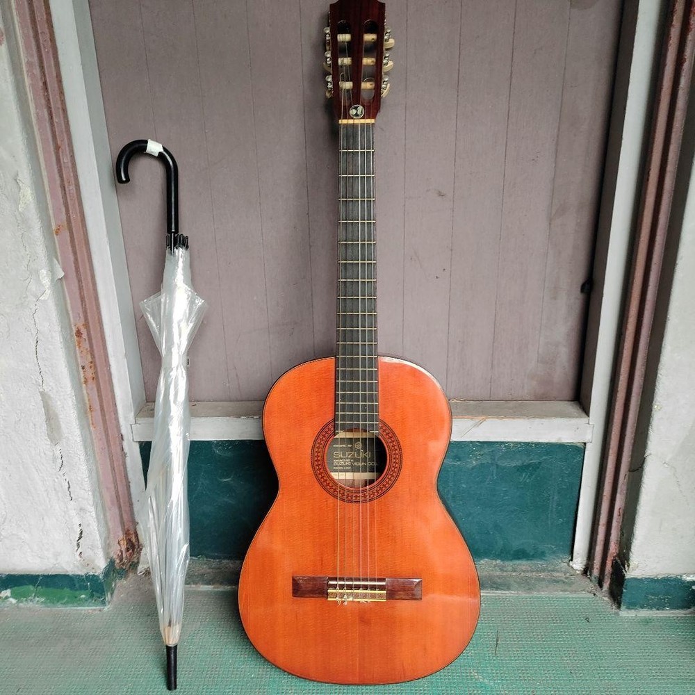 Suzuki Violin Classical Guitar-String Natural Wood Beginner Friendly