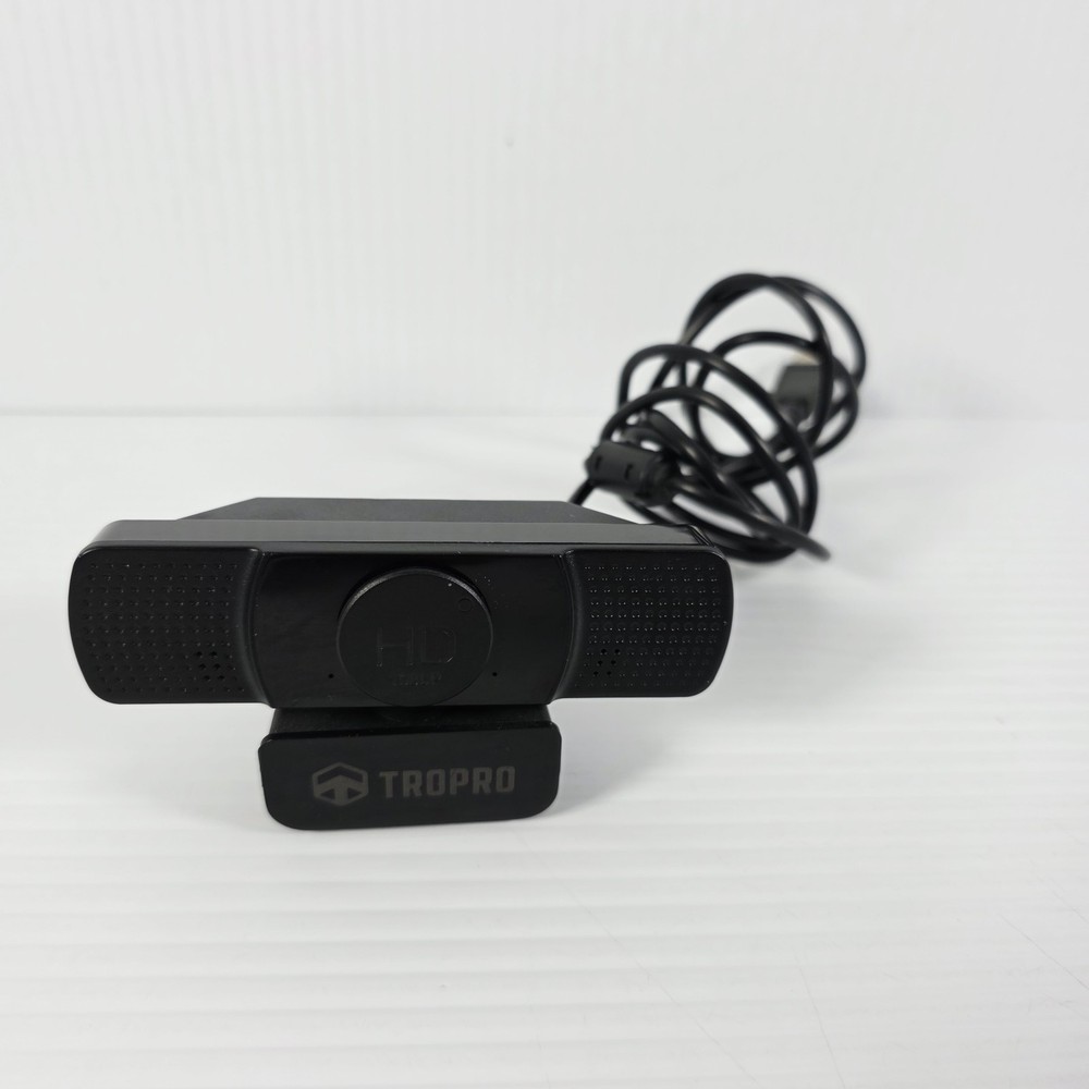 TROPRO Tw8 Webcam with Microphone, 1080P Full Hd Computer Cam - Tested