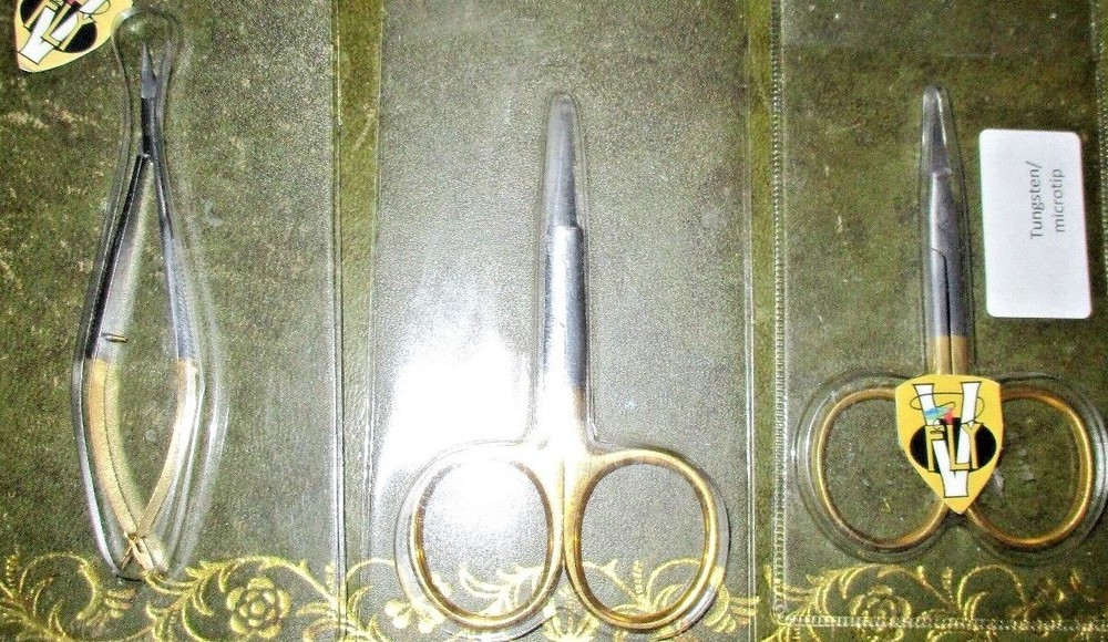 V Fly Pro Dressers Fly Tying Tools & Gold Loop Scissors