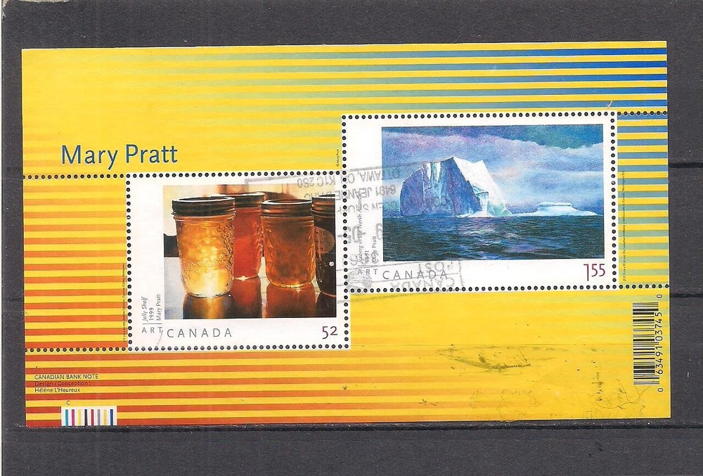 Canada #2212 used sheet Vf