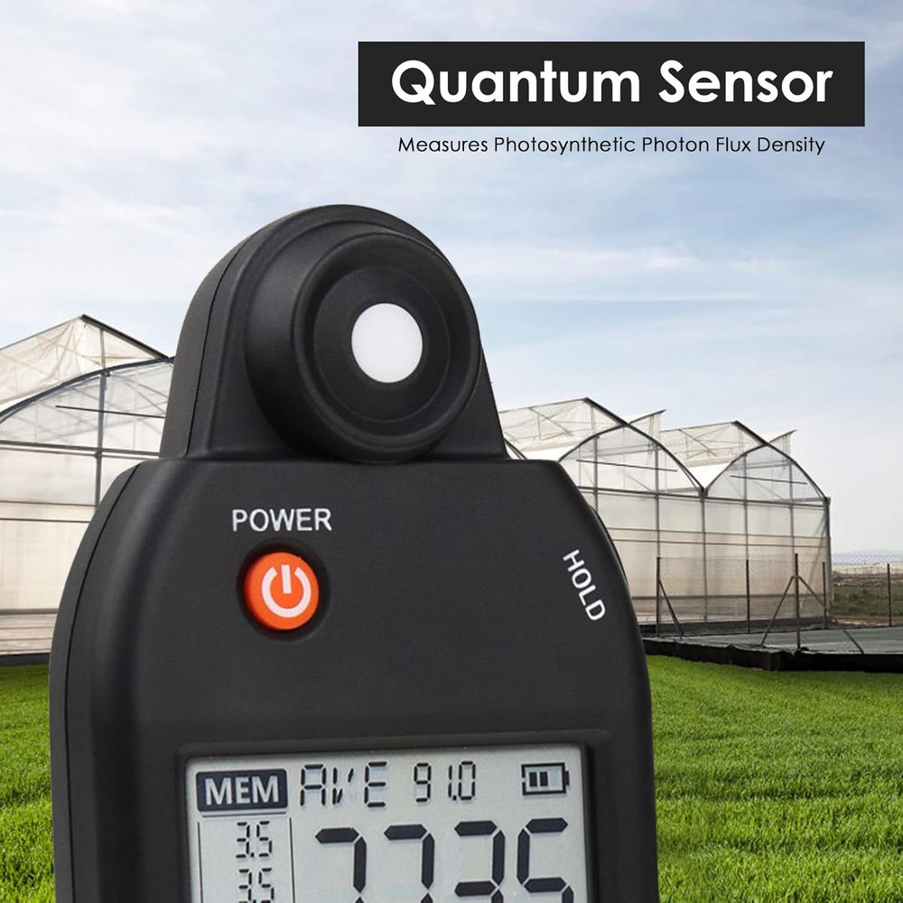 PAR Meter for Led Grow Lights High Precision Quantum Sensor Par Light Meter PPFD