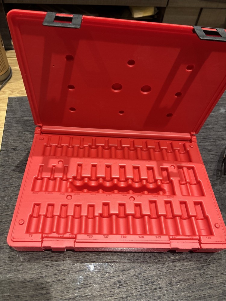 Snap-On PB161 36pc Master Socket Driver Set Case Hex Torx SAE Metric 236EFSET