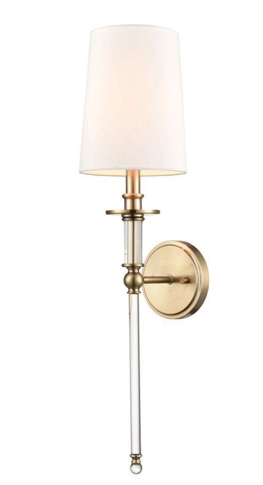 Millennium Wall Sconce in Modern Gold