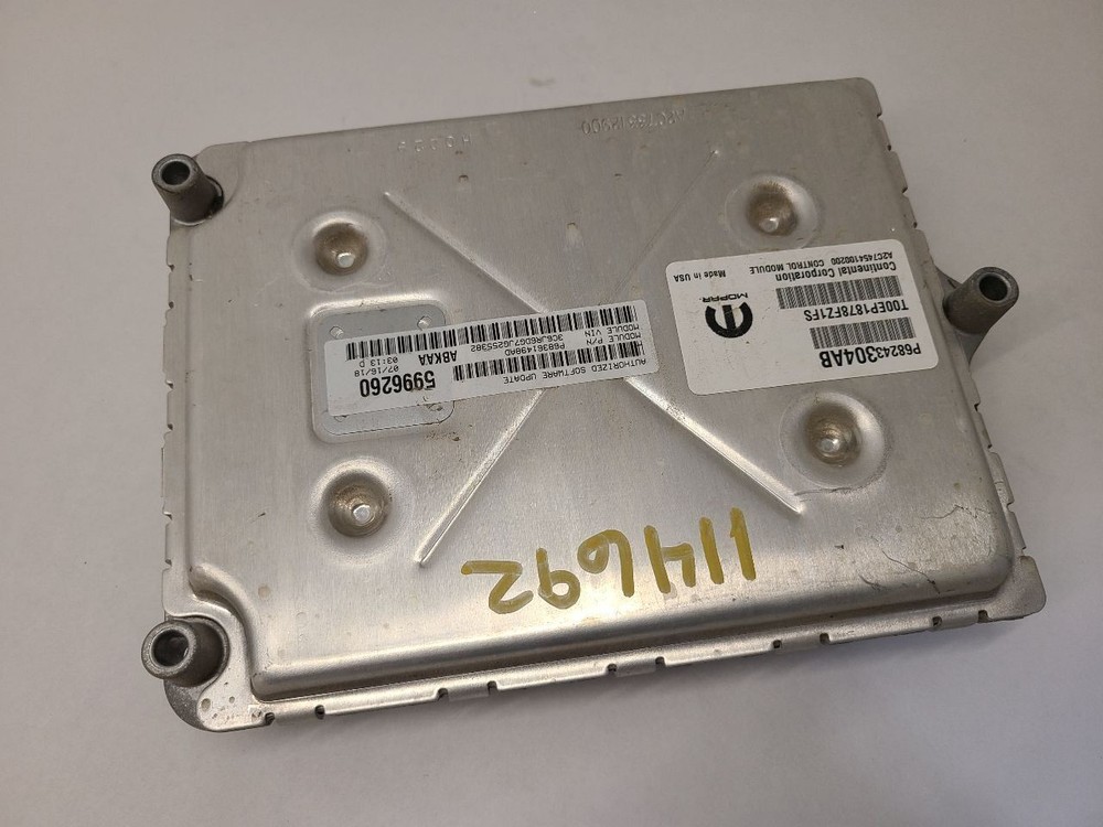 2016 - 2020 Dodge 1500 Pickup Engine ECM Electronic Control Module 3.6L