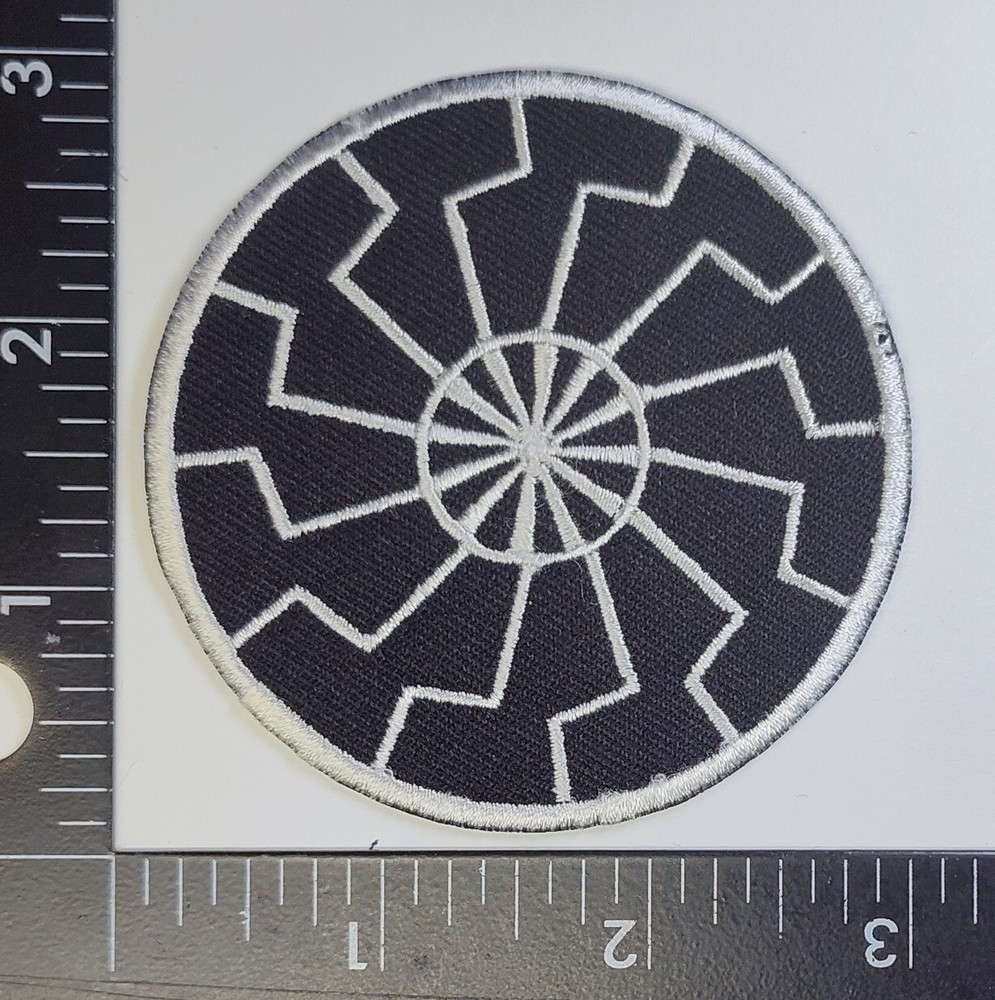 Patch Sonnenrad Son Black Son  Hook Loop Tactical High Quality