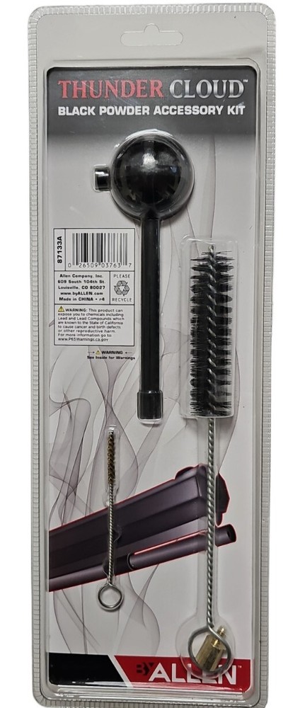 Allen Thunder Cloud Black Powder muzzleloader Acc. Kit Starter Jag Nipple Pick