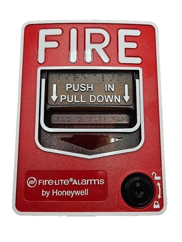 FireLite BG-12LX Addressable Dual-Action Manual Pull Station NEW