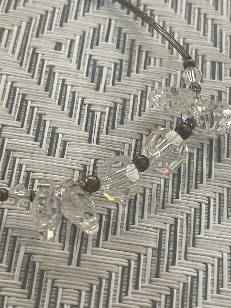 Vintage Borealis Thin Crystal Bracelet Statement