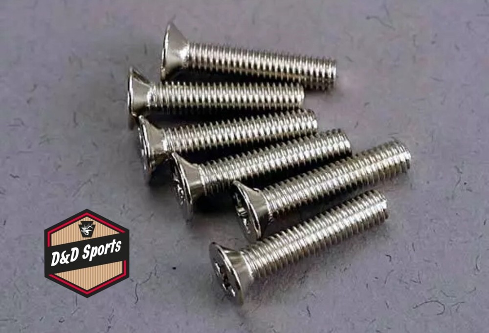 Traxxas 3179 - Screws, 3x15mm Countersunk Machine (6)