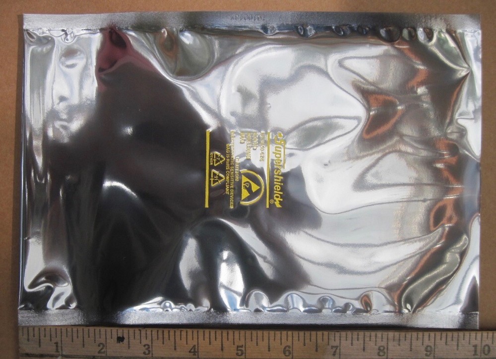 100 6x10" Open-Top Dou Yee Static Shield Bags