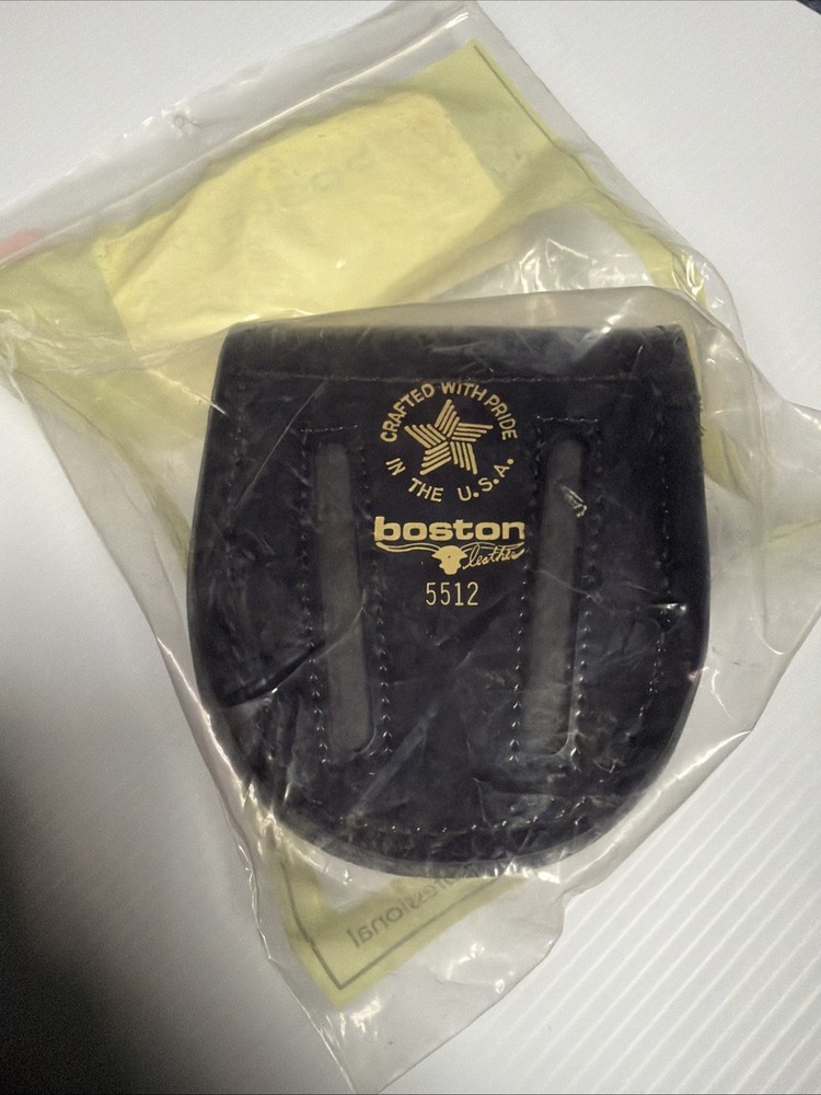 Boston Leather Double Cuff Case Shiny- 5512