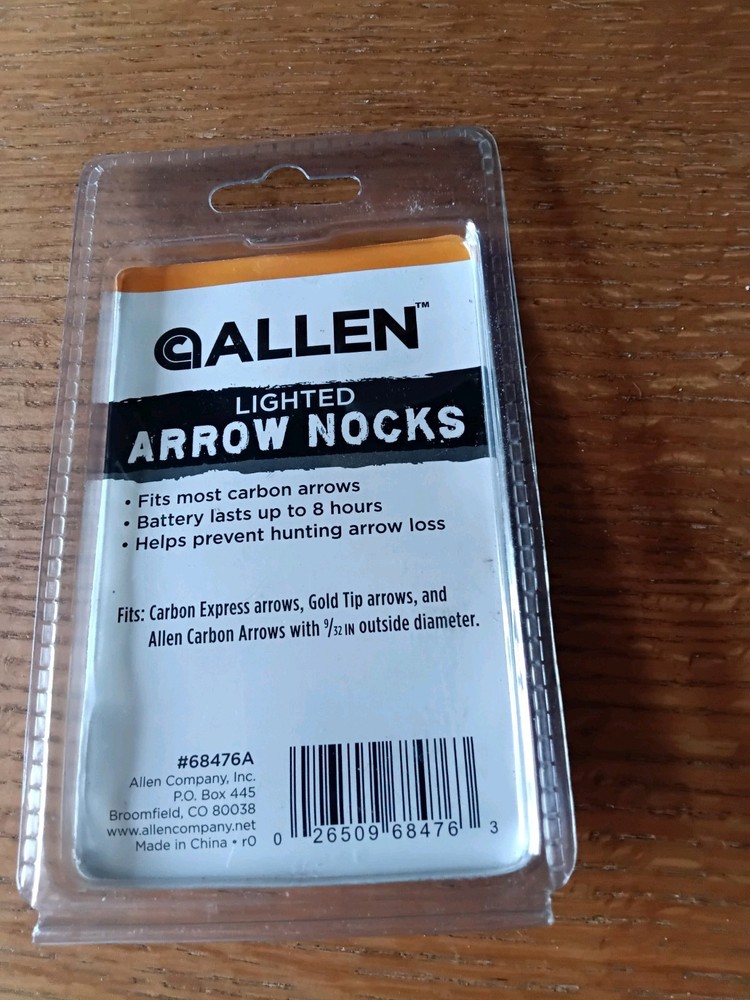 Callen Lighted Arrow Nocks Orange 2 Pack
