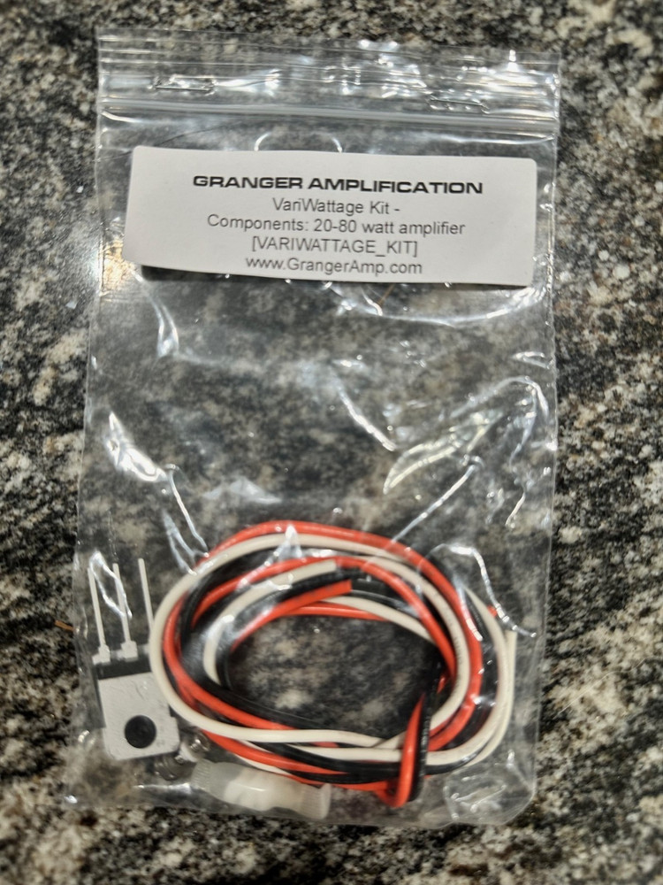 Granger Amplification VariWattage KIT - 20-80 watt w/options!!