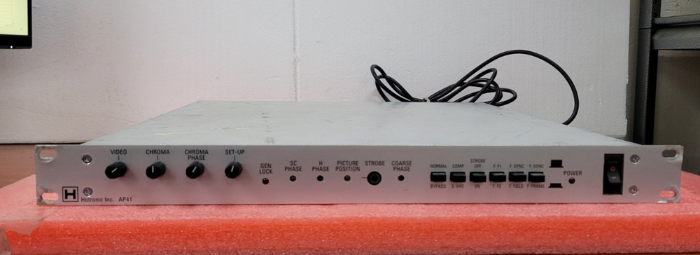 Hotronic AP41-SP Time Base Corrector / Frame Synchronizer *As Is/Read* | C567DS