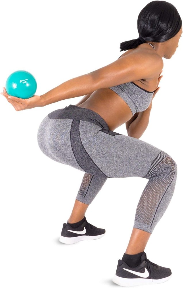 VersaTone Weighted Exercise Balls for Pilates, Yoga & Strength Training