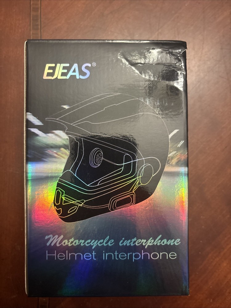EJEAS V4 Plus 4 Riders Motorcycle Helmet BT Intercom Headset Wireless