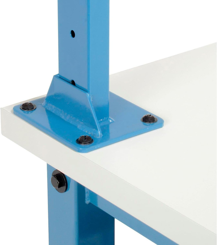 72" W X 36" D Workbench, 1-5/8" Thick ESD Laminate Square Edge