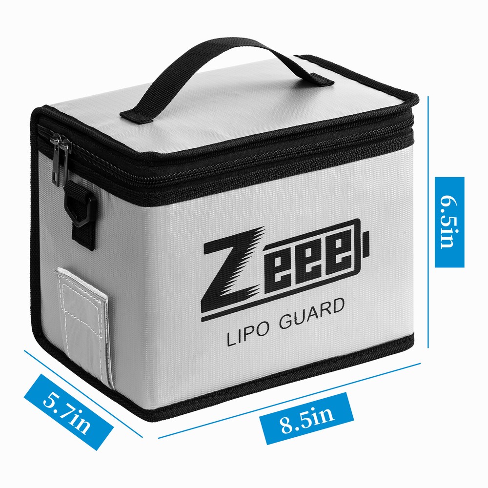 Zeee Safe Guard Fireproof Explosionproof Bag for Lipo Battery Charge & Storage