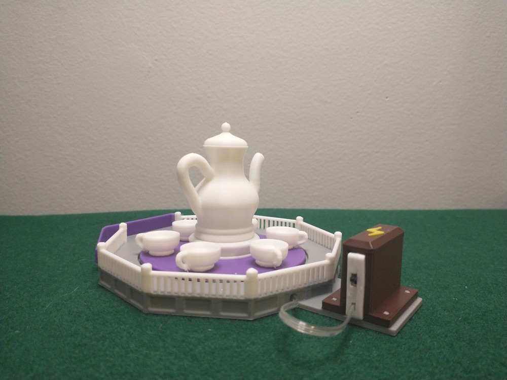 Teacups Model Ride - N Scale - Motorized