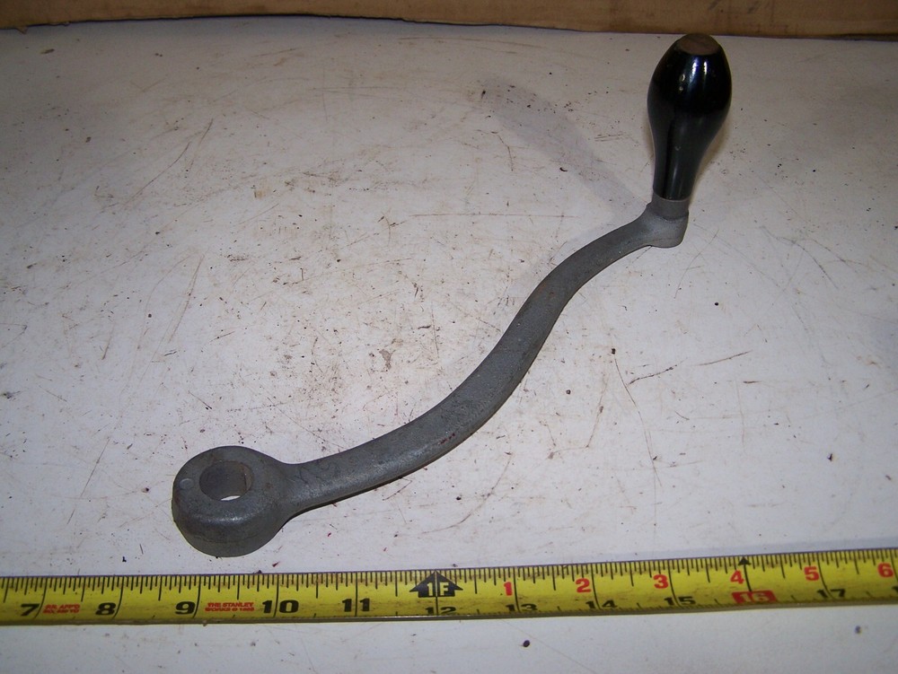 NOS Cast Iron Crank Handle Corn Sheller ENTERPRISE Grinder Roller 11/16" Shaft