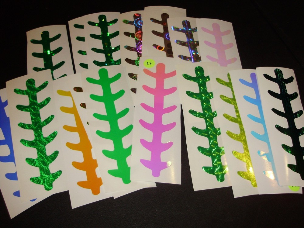 5" Ladderback Die Cuts 6 Pack Assorted Patterns/Colors Available