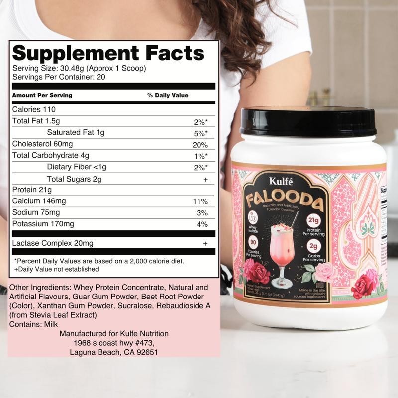 KULFE Falooda Whey Isolate Protein Powder