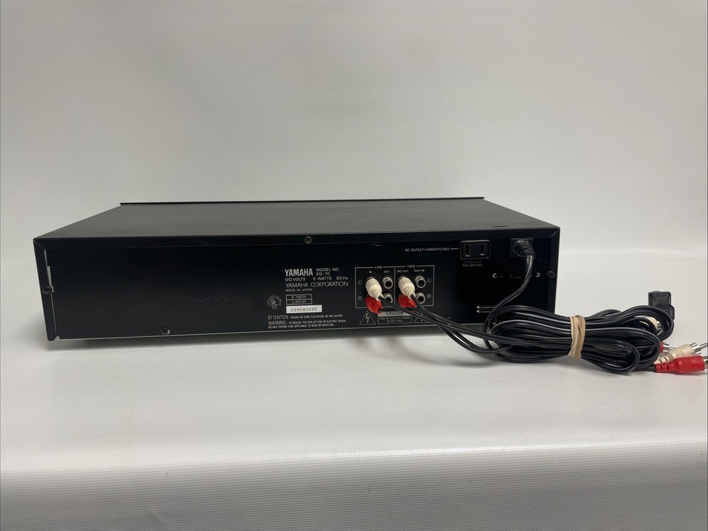 Yamaha EQ-70 Natural Sound Graphic Equalizer