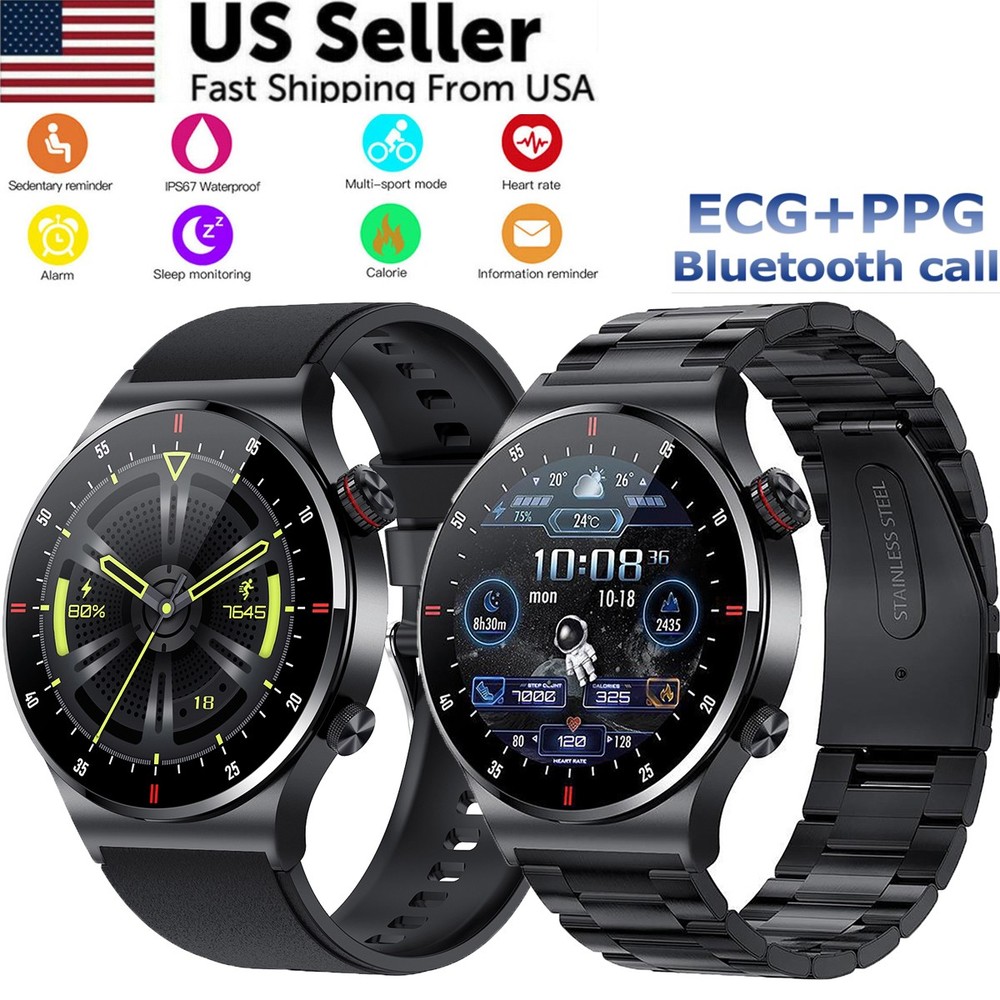 Bluetooth Talking Smart Watch Waterproof HD Screen For Android IOS Smartwatch