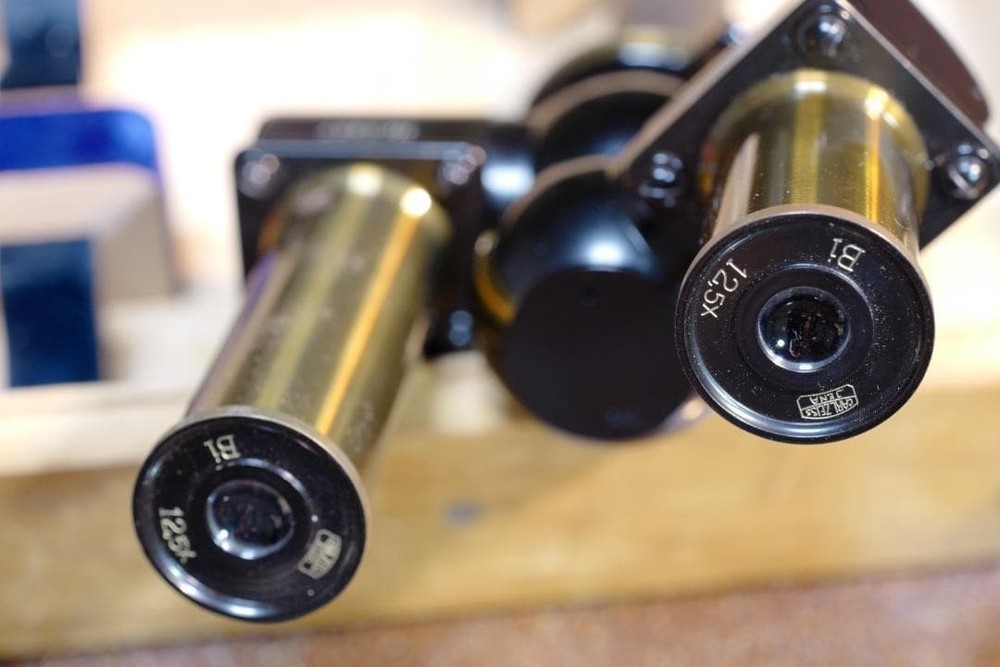 Antique Carl Zeiss Bitumi Binocular Attachment 1925 Microscope Accessory