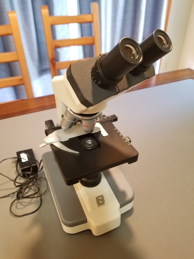 National Binocular Microscope Cordless LED