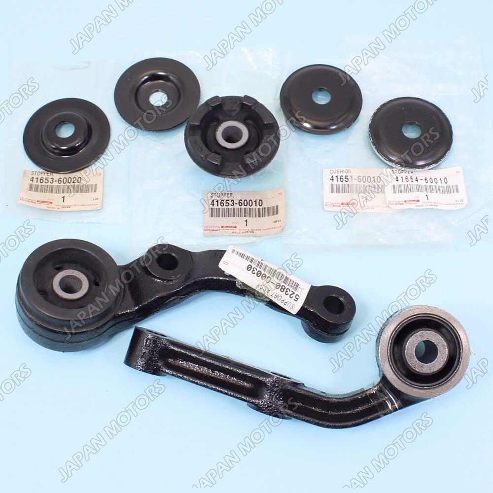 💯 OEM Toyota Land Cruiser Lexus LX470 Front Differential Bushing & Support Kit