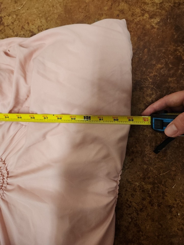 86x63 Throw Blanket Pink EC