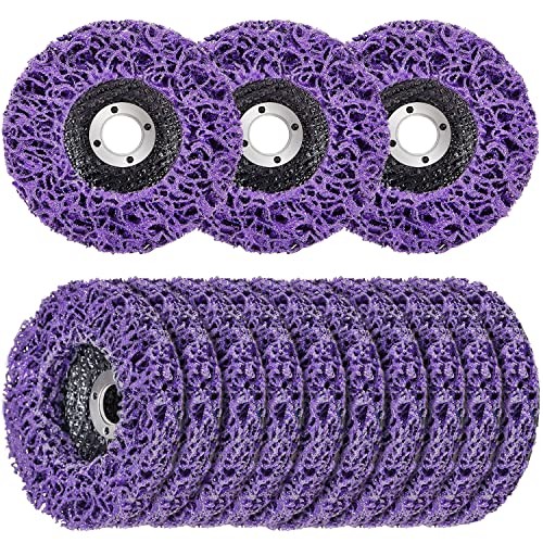 10 Pack Strip Discs Rust Remover Wheel Stripping Wheel for Angle Grinder Paint