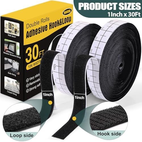 Heavy Duty Hook and Loop Tape Roll