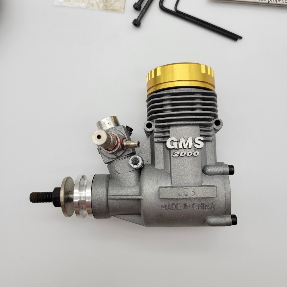 GMS2000 40 GOLDTOP RC ENGINE New Open Box