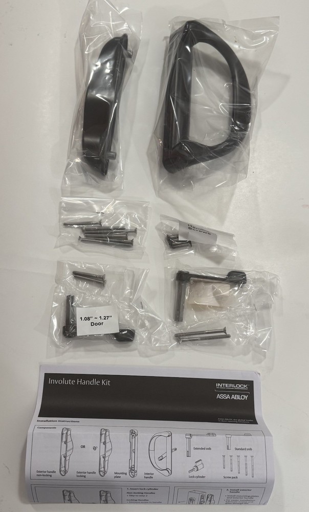 Assa Abloy Involute Handle Kit Interlock NOT COMPLETE!! E10
