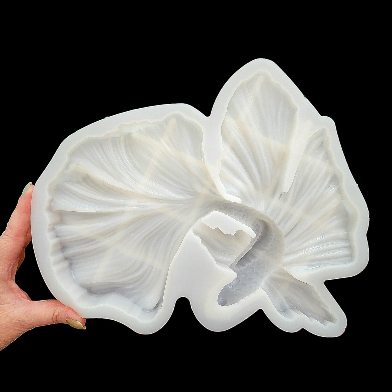Huge Beta FISH Silicone Mold AU