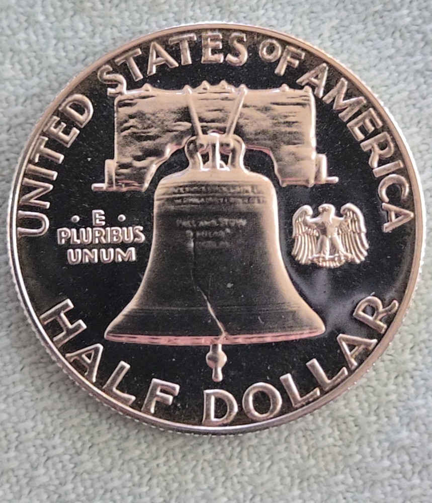 Franklin 1962 Proof Half Dollar Silver 50C Uncirculated