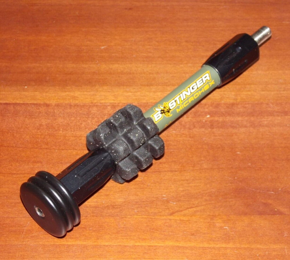 Bee Stinger MicroHex 6" Stabilizer in Olive Green- B Stinger