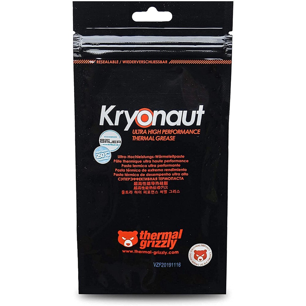 Thermal Grizzly Kryonaut The High Performance Thermal Paste for Cooling CPU/GPU