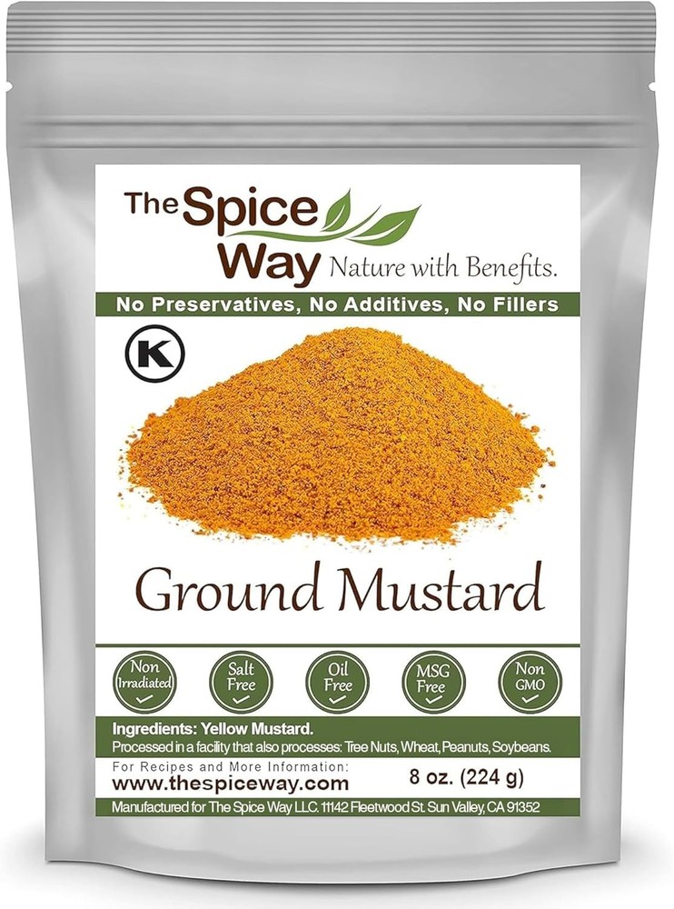 Ground Yellow Mustard