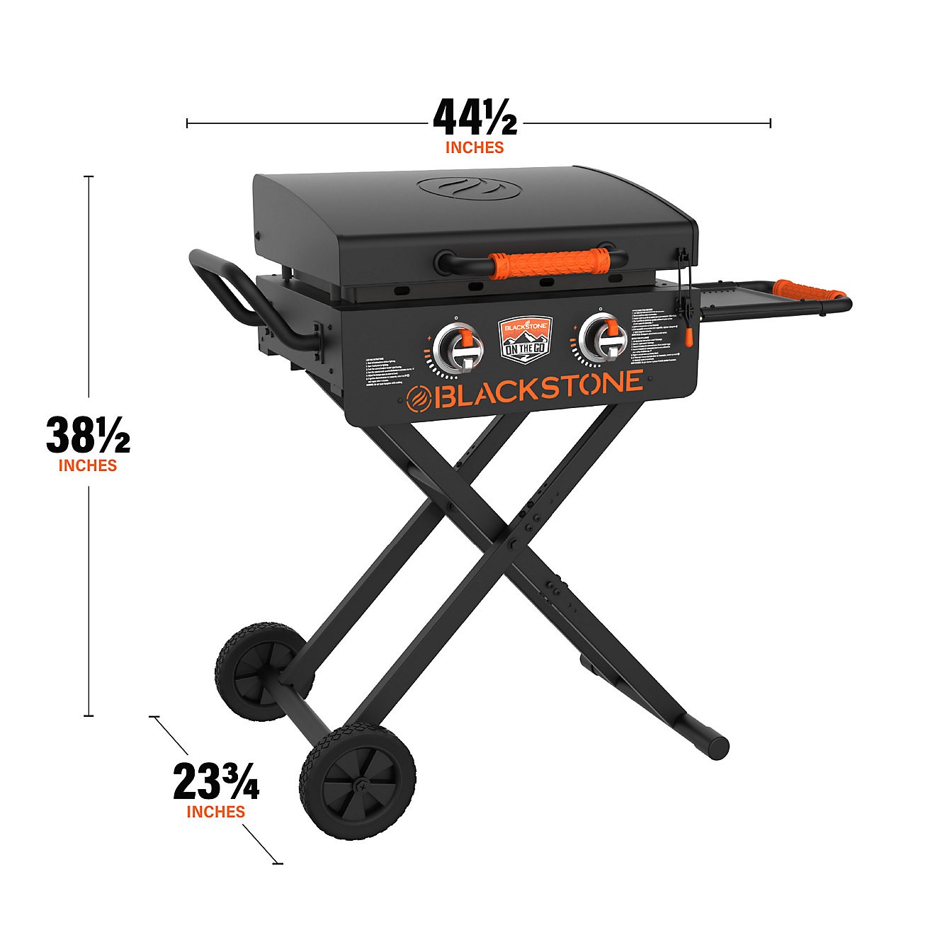 Blackstone Omnivore 22 in On-The-Go 2-Burner Griddle with Flexfold Legs