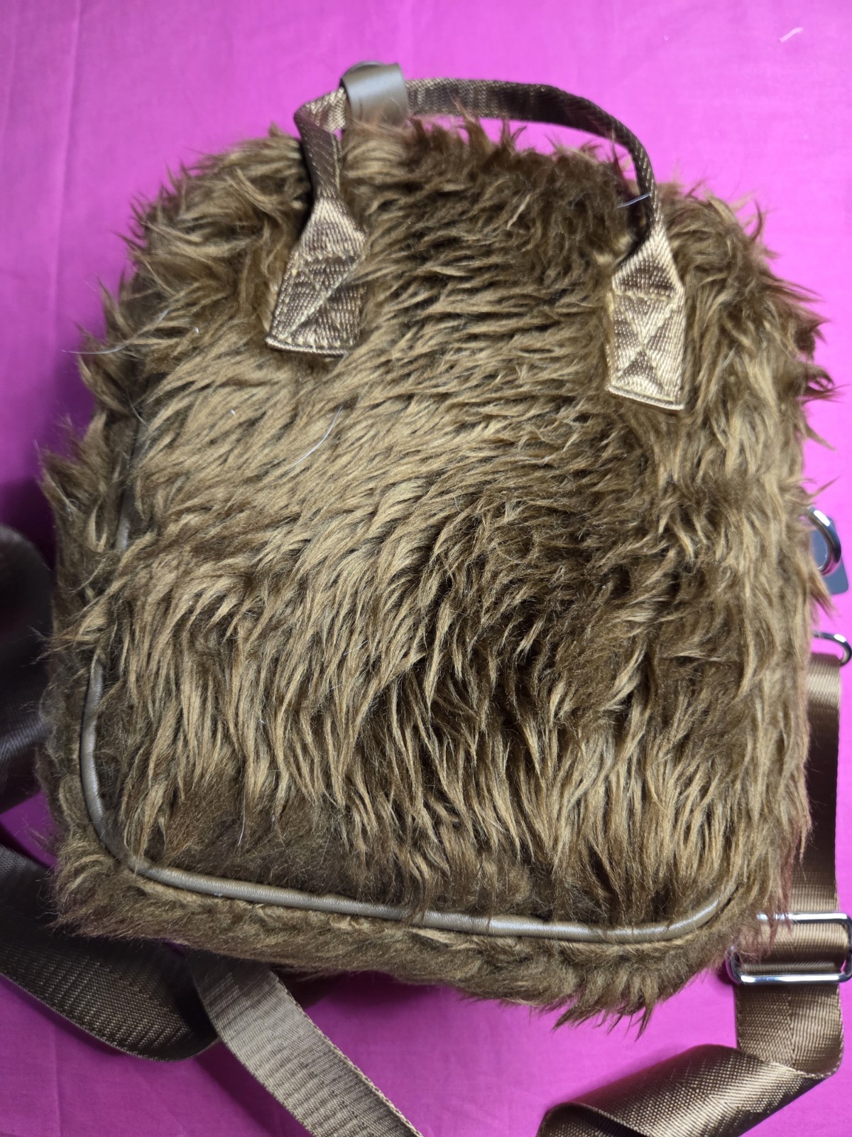 Disney Star Wars Chewbacca Furry Deluxe Crossbody New Purse