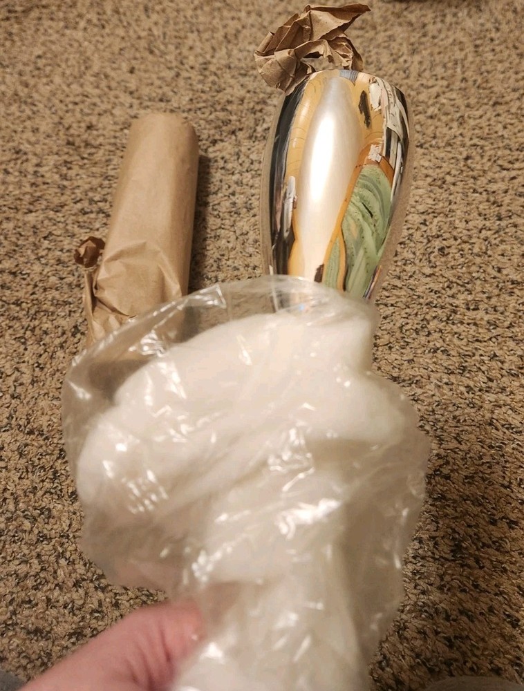 💥 Dansk Silver Plated Ballet Ribbon Champagne Flutes Toasting Glasses Set Of 2