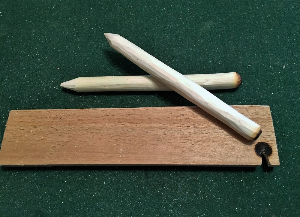 Bow Drill Primitive Friction Fire Kit - Complete Kit with written instructions!