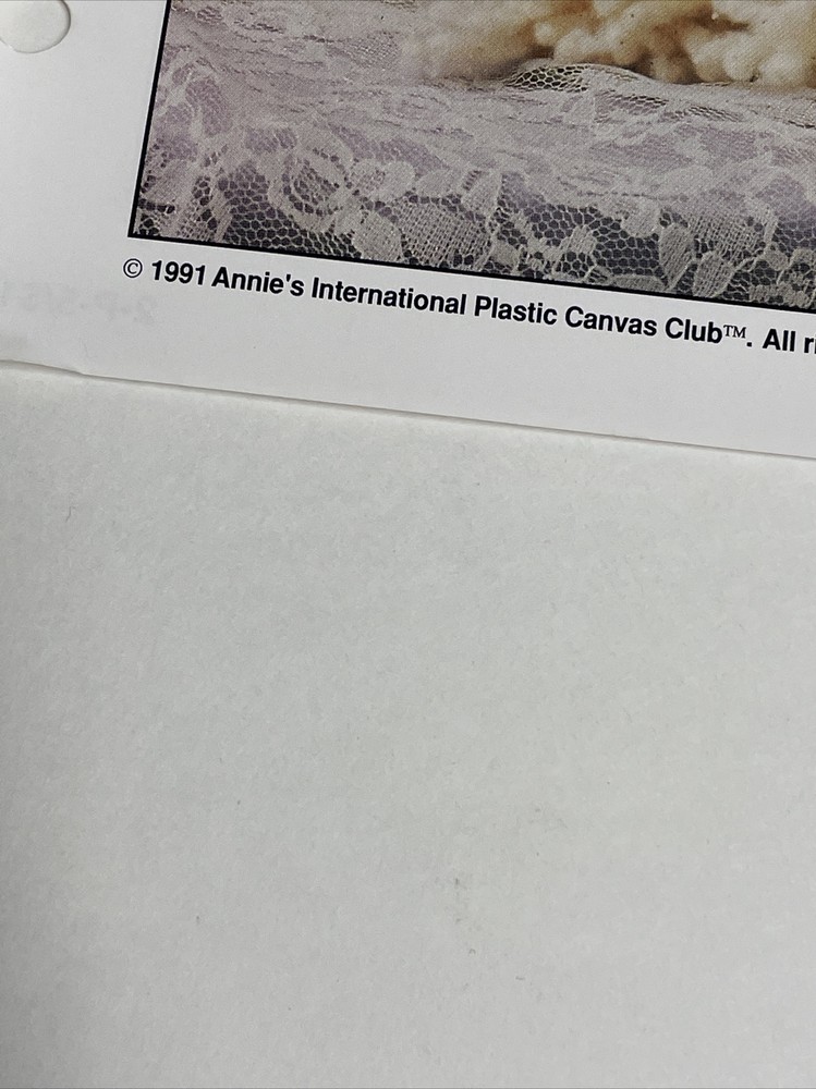 Mop Doll Annie's Plastic Canvas Pattern