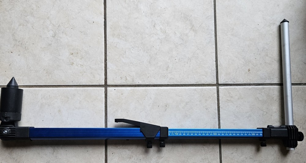 SHORT MONOCROSS TELESCOPING ONE MAN TRAM-LENGTH-WIDTH-CROSS-COMPARE HEIGHT