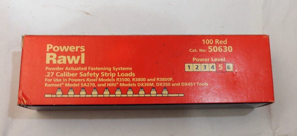 Powers Rawl 100 Red 50630
