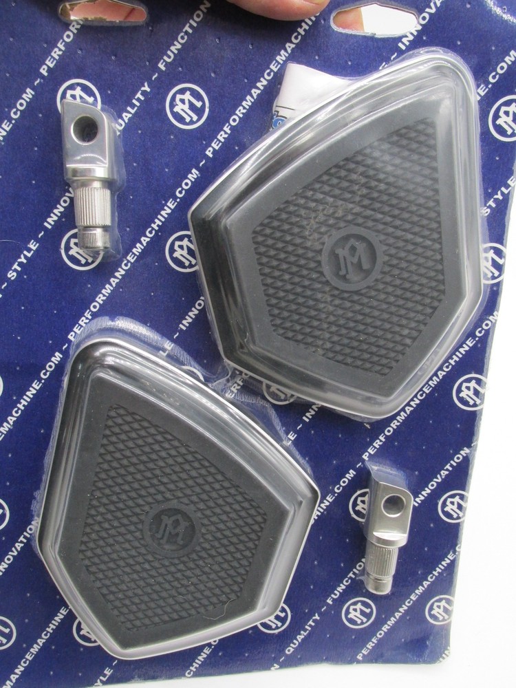 Performance Machine NOS Passenger Mini Floorboard Assembly 0036-1017-BM